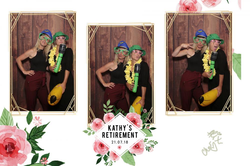 Kathy's surprise retirement party | View more photos from the event at gallery.myphotoboothexperience.co.uk/u/MyPhotoBoothExperienceLtd/Kathys-surprise-retirement-party